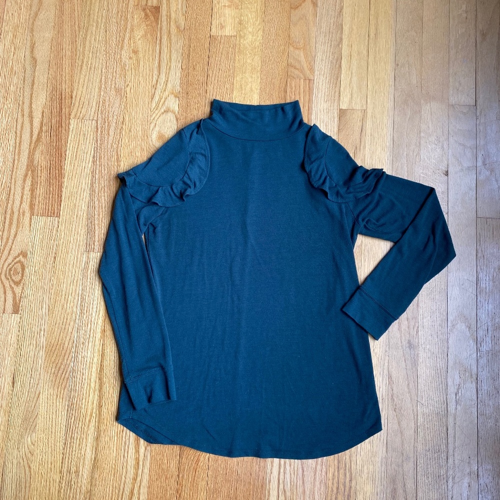Loft green turtleneck